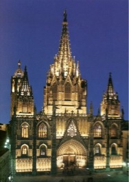 Foto de la Catedral de Barcelona, España