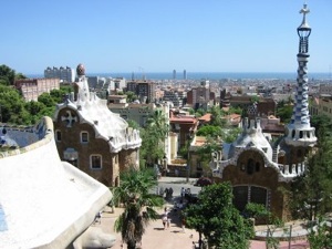Foto del Parque Guell de Barcelona, España