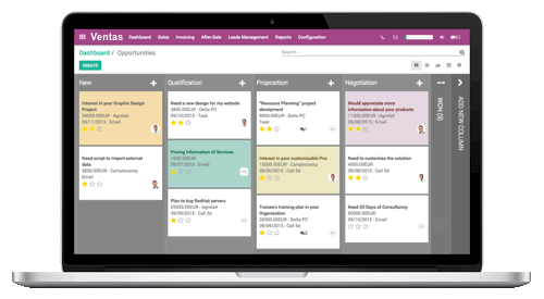 Foto de instalacion de Odoo cotizacion o presupuesto de instalacion de Odoo