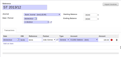 App de contabilidad OpenERP Modulo de contabilidad de OpenERP