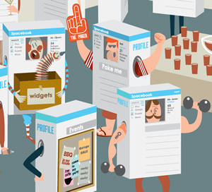 redes sociales online