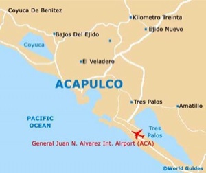 mapa de Acapulco